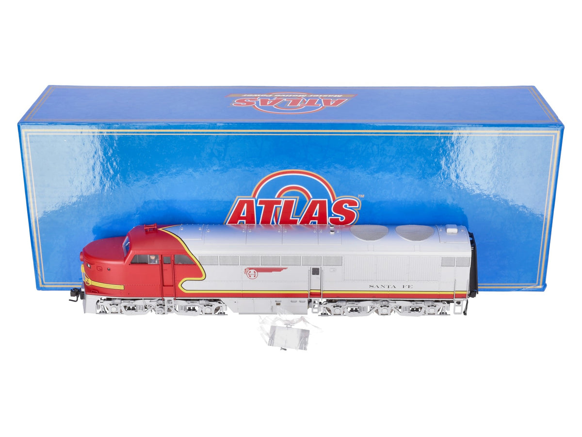 Atlas 3220 O ATSF FM A Unit Erie-Built Pwd Diesel Locomotive #90 (2-Rail TMCC) LN/Box