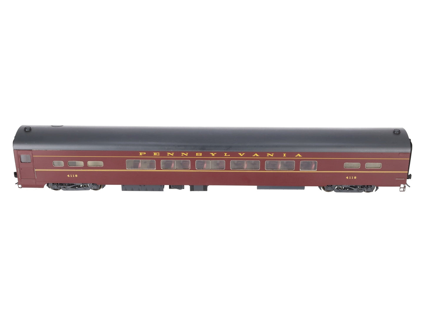 Sunnyside LTD O Scale Brass PRR Passenger Coach #4118 (2-Rail) VG