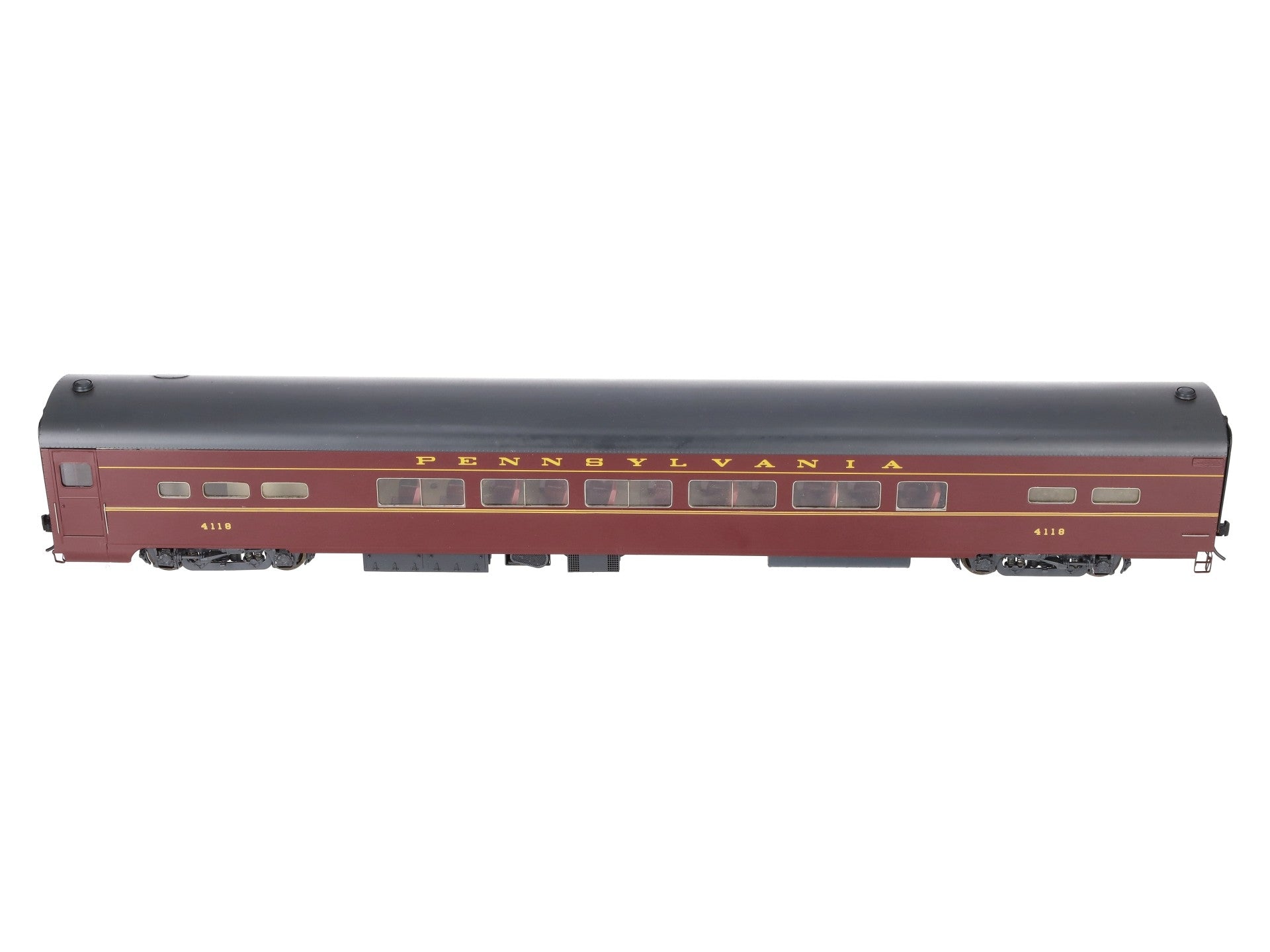 Sunnyside LTD O Scale Brass PRR Passenger Coach #4118 (2-Rail) VG