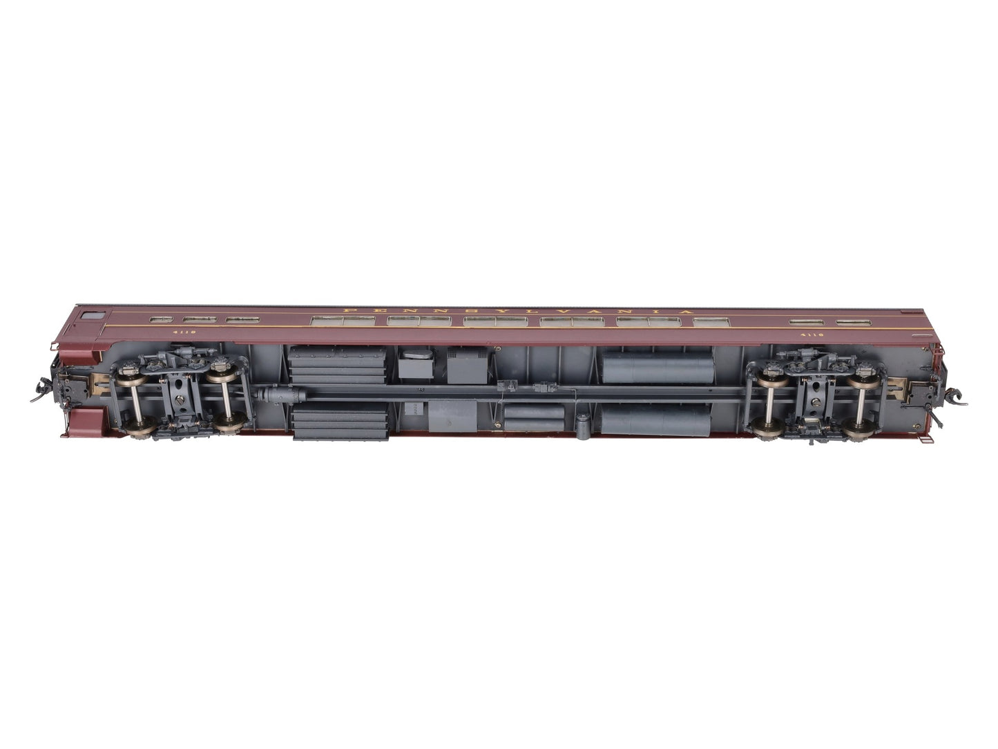 Sunnyside LTD O Scale Brass PRR Passenger Coach #4118 (2-Rail) VG