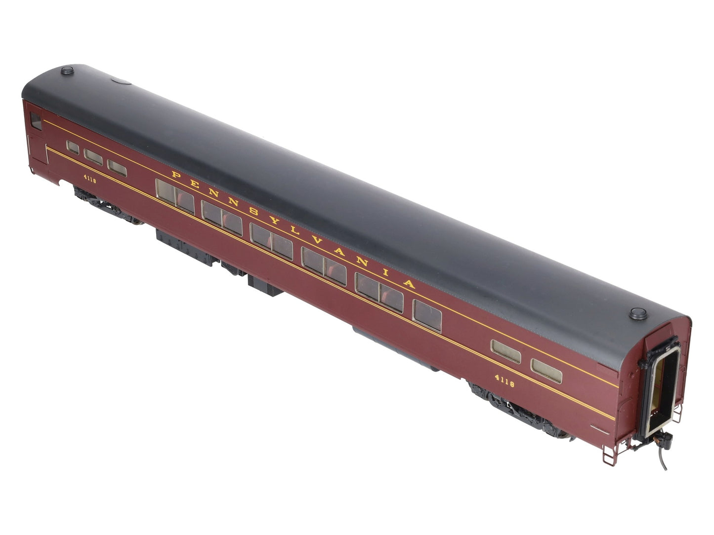 Sunnyside LTD O Scale Brass PRR Passenger Coach #4118 (2-Rail) VG