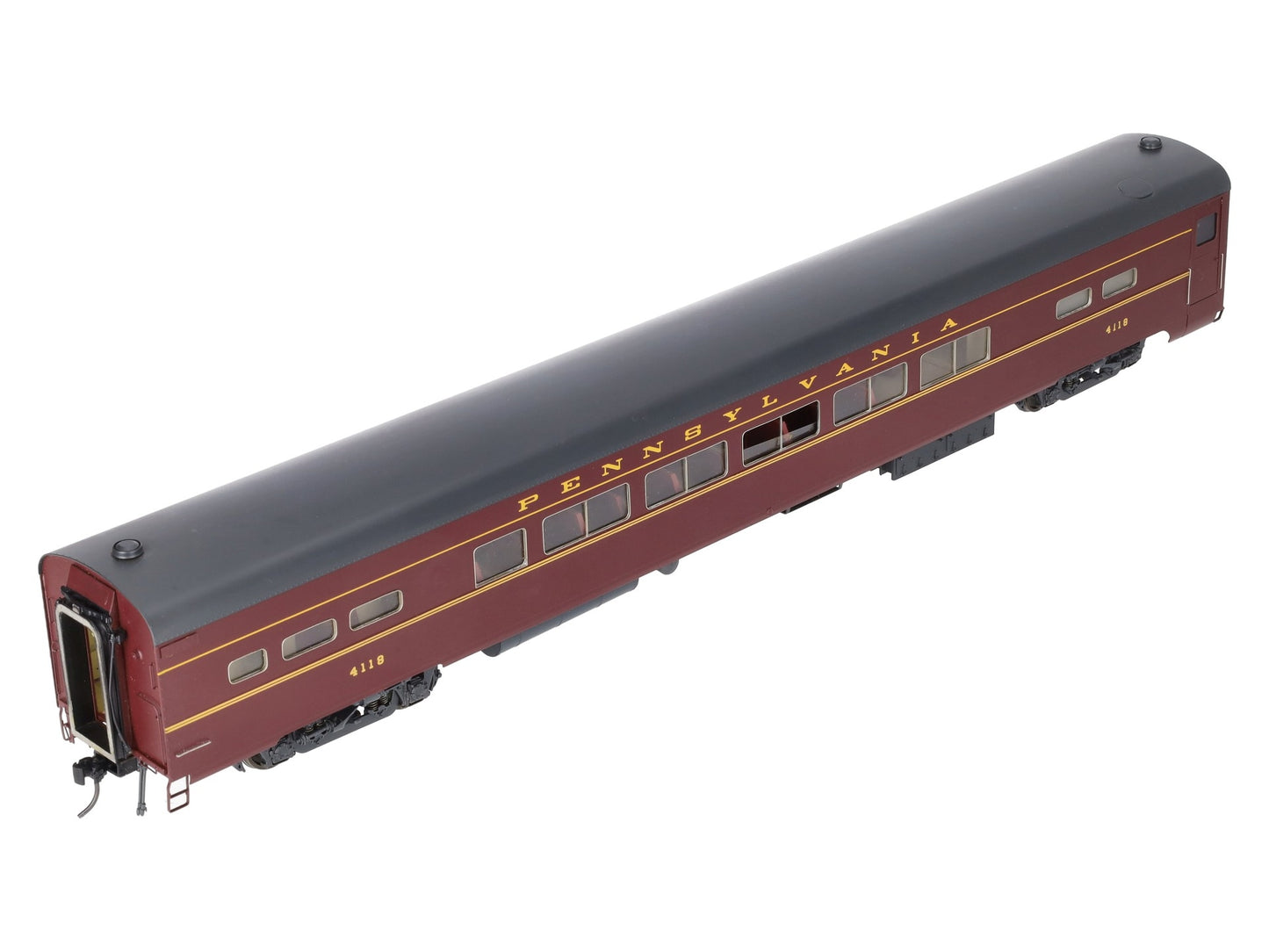Sunnyside LTD O Scale Brass PRR Passenger Coach #4118 (2-Rail) VG