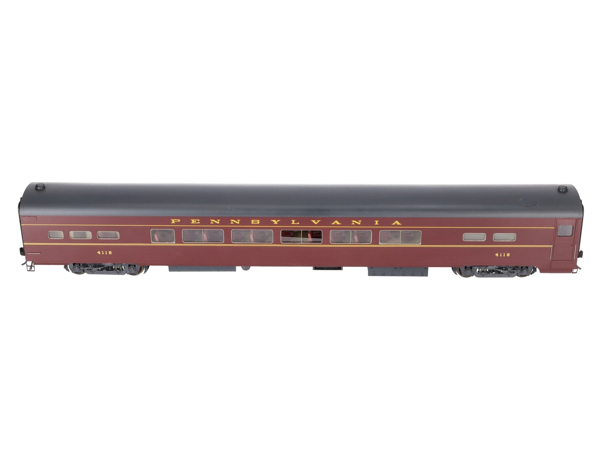 Sunnyside LTD O Scale Brass PRR Passenger Coach #4118 (2-Rail) VG
