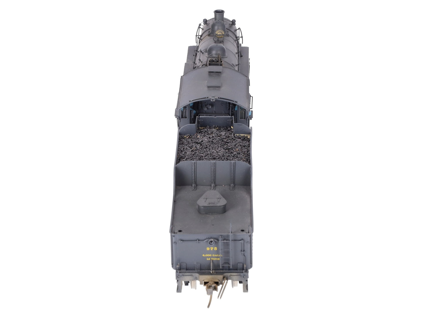 Precision Scale Co. O Brass Erie 4-6-0 Steam Loco & Tender #975 (2-Rail) - CP/Box