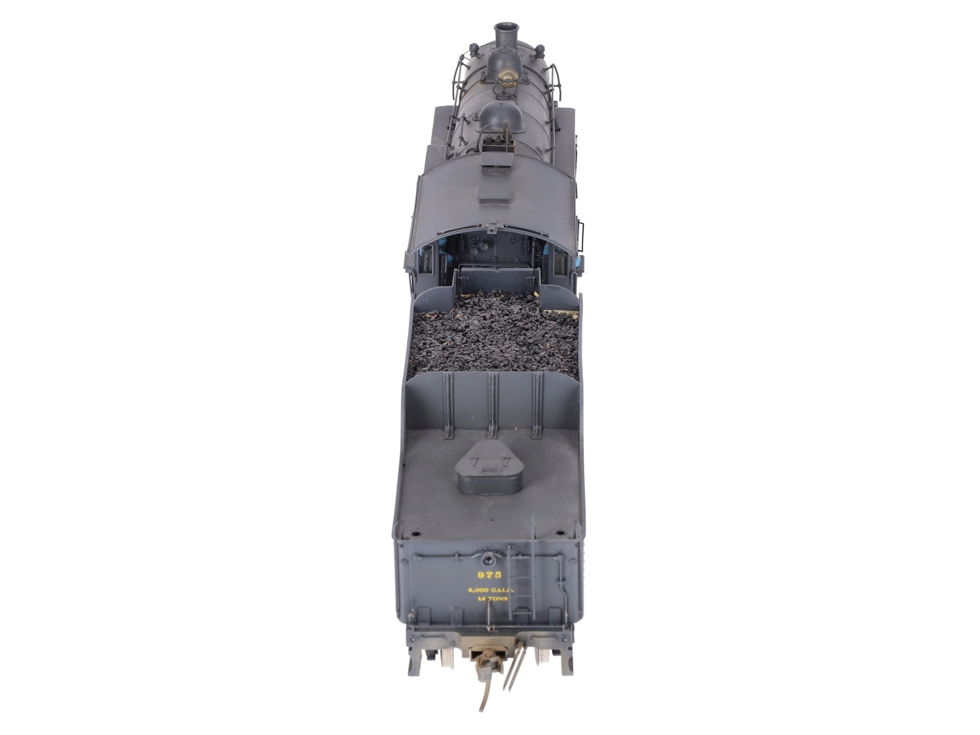 Precision Scale Co. O Brass Erie 4-6-0 Steam Loco & Tender #975 (2-Rail) - CP/Box