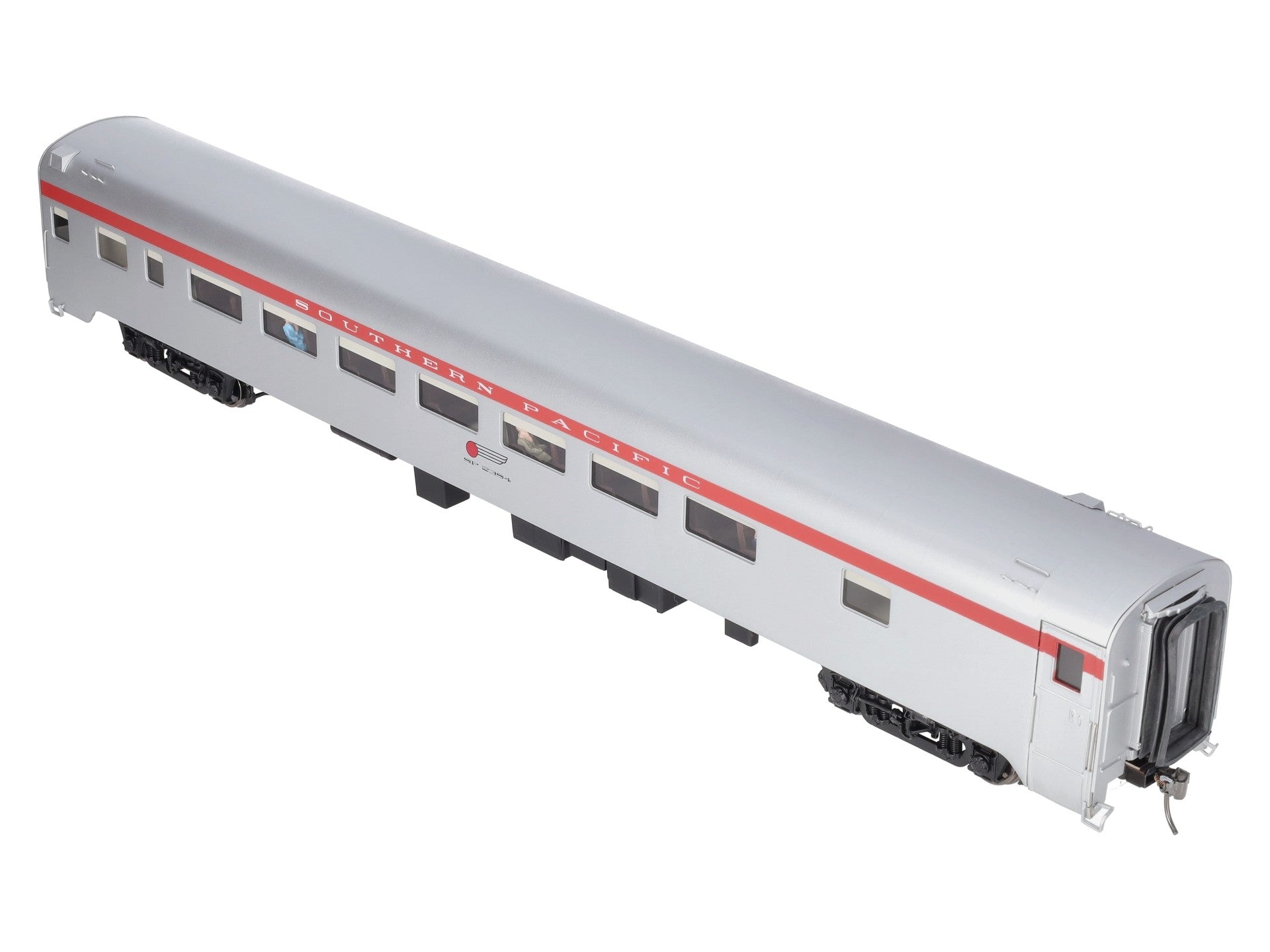 Golden Gate Depot O Southern Pacific Aluminum Light Weight Coach #2384 (2-Rail) LN/Box