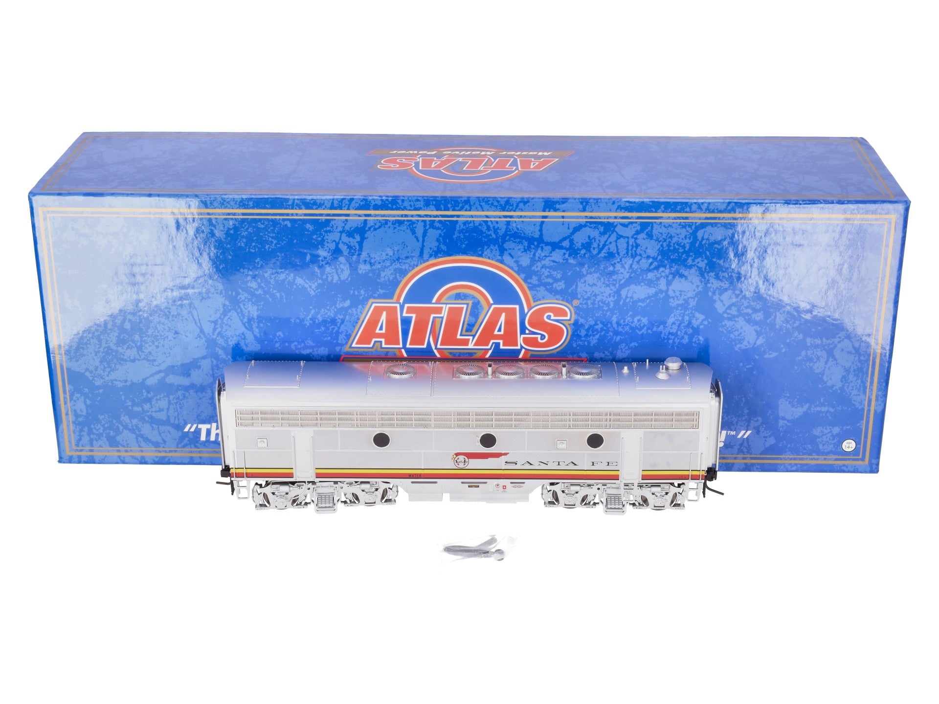 Atlas 30124027 O Scale Santa Fe F7B Powered Diesel Locomotive #37 (2-Rail) LN/Box