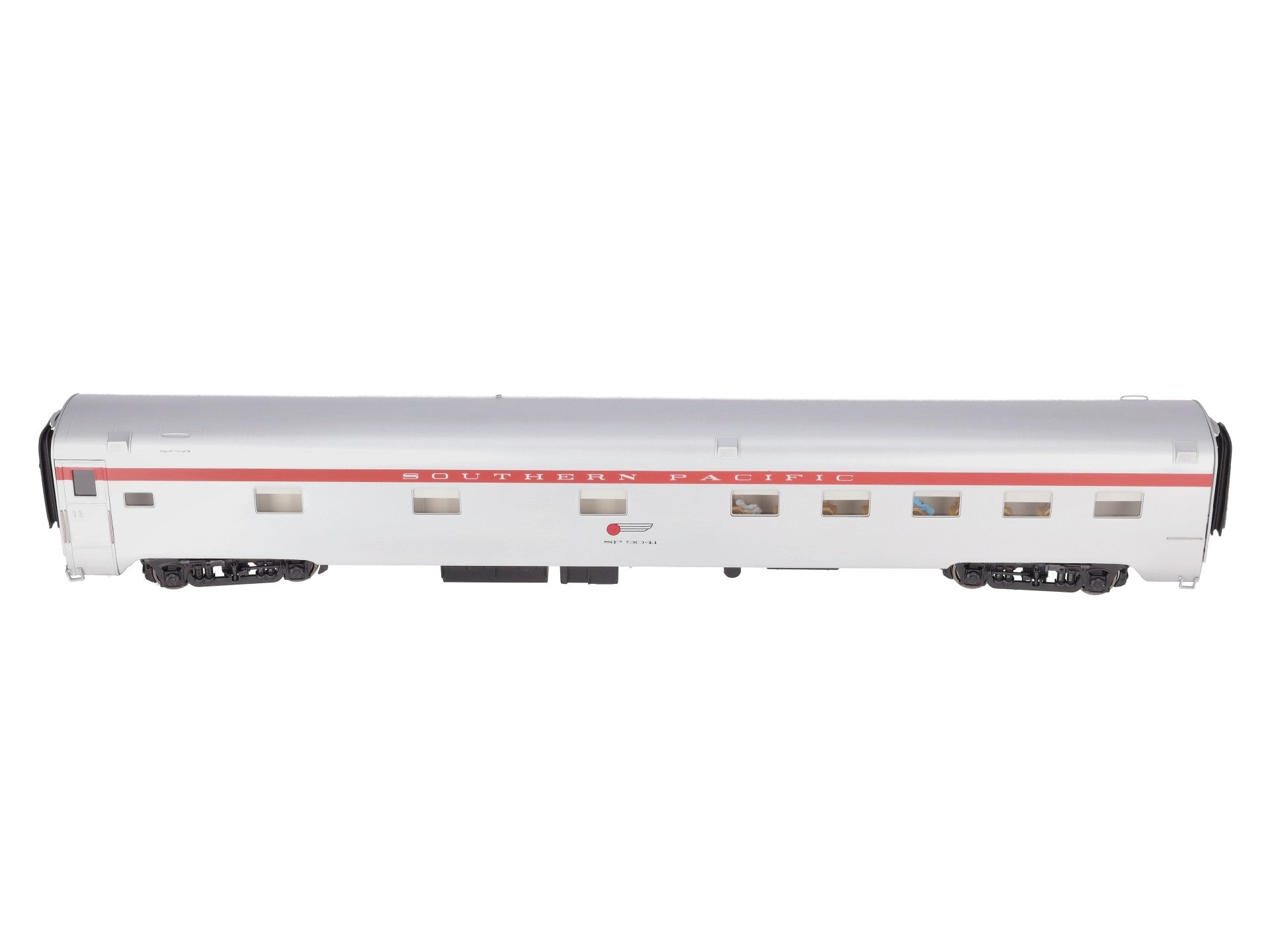 Golden Gate Depot O Southern Pacific Aluminum Light Weight Coach #9041 (2-Rail) NIB