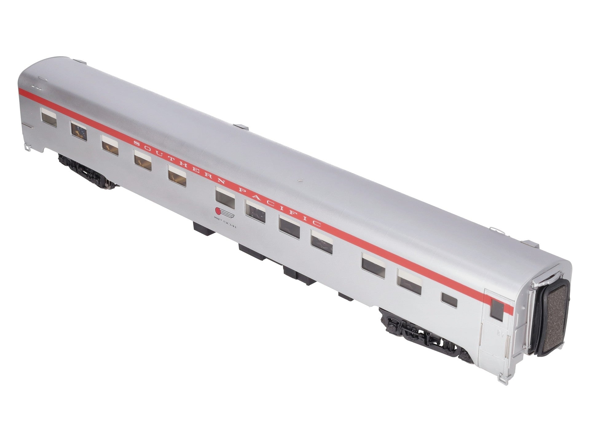 Golden Gate Depot O Southern Pacific Aluminum Light Weight Coach #9041 (2-Rail) NIB
