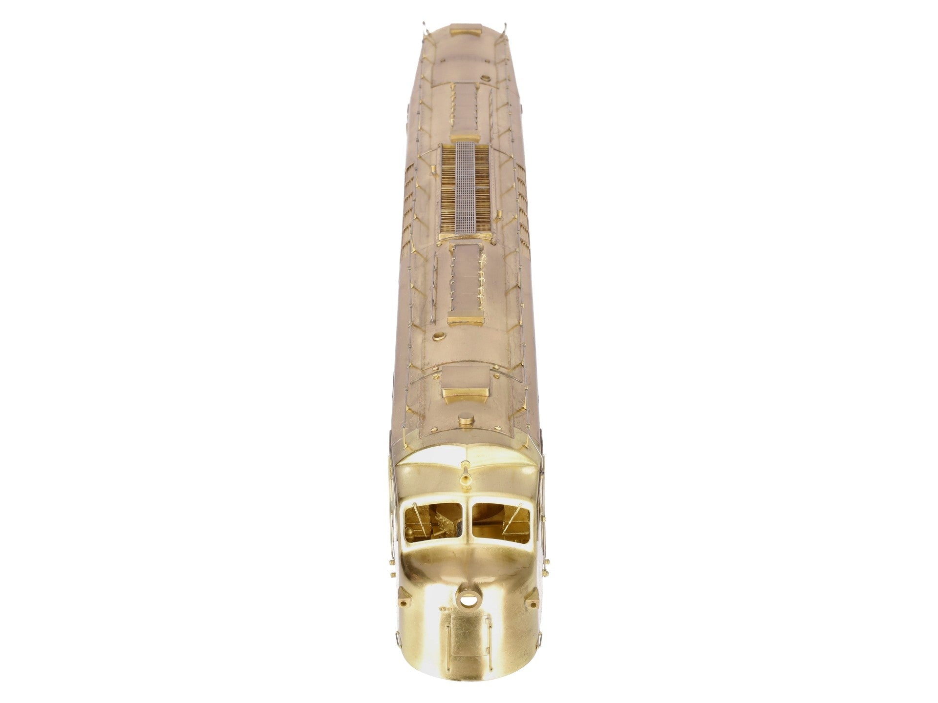 Overland 0230 O Brass PRR Centipede Diesel Locomotive (2-Rail) - Unpainted EX/Box