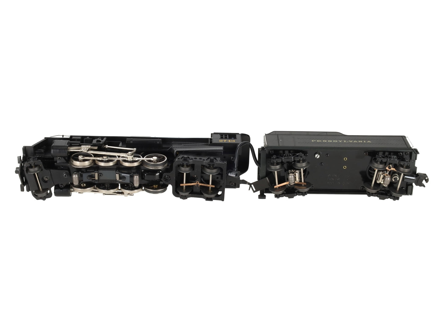 Lionel 6-28697 O Gauge C&O Berkshire Jr. Loco & Penn Tender #2743 w/ TMCC EX/Box
