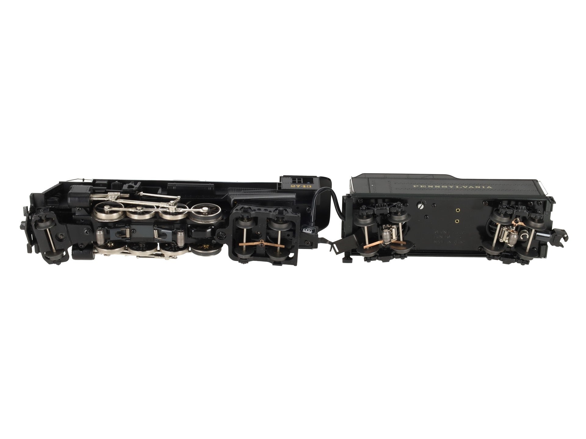 Lionel 6-28697 O Gauge C&O Berkshire Jr. Loco & Penn Tender #2743 w/ TMCC EX/Box
