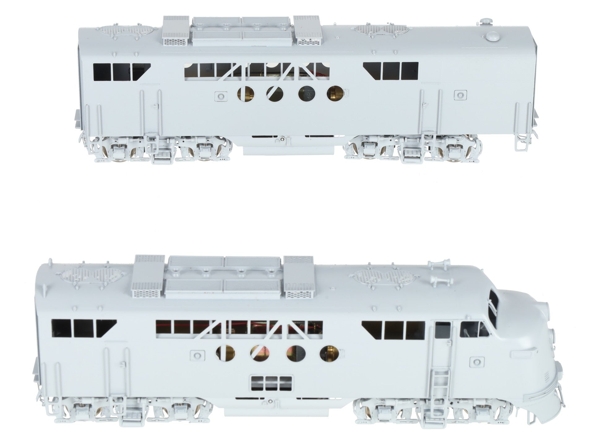 River Raisin Models OMI-4100 S Scale BRASS ATSF A-B Diesel Set EX/Box