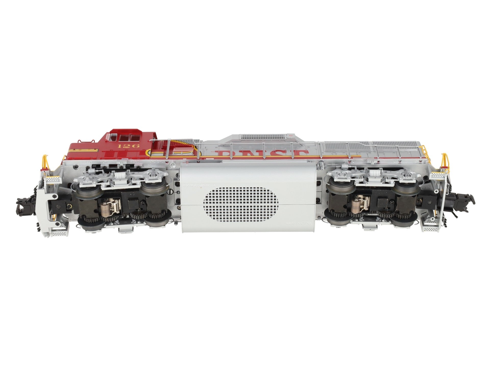 Atlas 1284-2 O Gauge BNSF GP-60M Powered Diesel Locomotive #126 [3-Rail] LN/Box