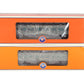 Lionel 2027080 O Santa Fe California Limited 18" Passenger Car Set B (Set of 2) LN/Box
