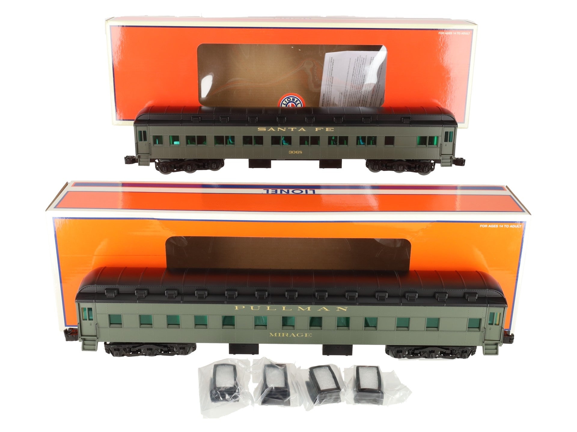 Lionel 2027080 O Santa Fe California Limited 18