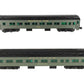 Lionel 2027080 O Santa Fe California Limited 18" Passenger Car Set B (Set of 2) LN/Box