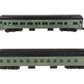 Lionel 2027080 O Santa Fe California Limited 18" Passenger Car Set B (Set of 2) LN/Box