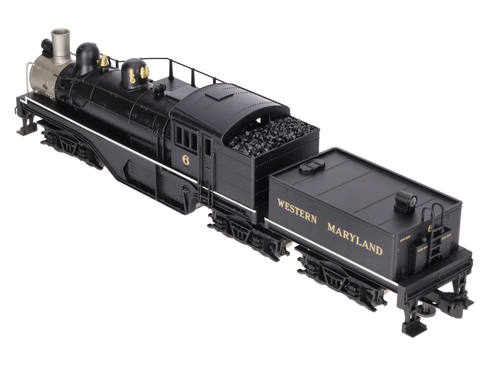 Lionel 6-18023 O Gauge Western Maryland Shay Steam Locomotive #6 EX/Box