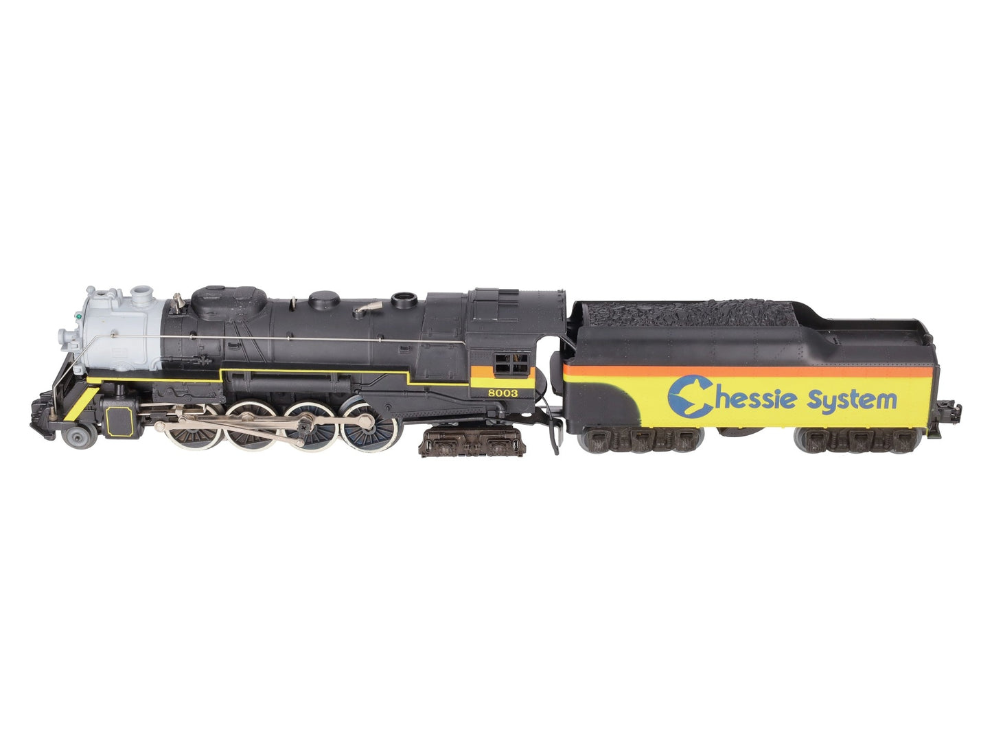 Lionel 6-8003 O Gauge Chessie 2-8-4 Berkshire Steam Locomotive & Tender #8003 EX
