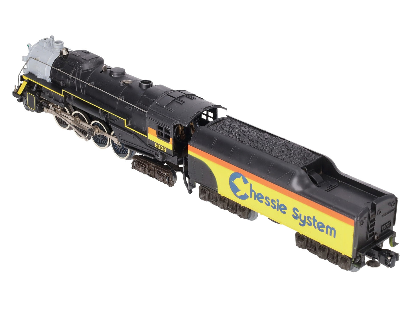 Lionel 6-8003 O Gauge Chessie 2-8-4 Berkshire Steam Locomotive & Tender #8003 EX