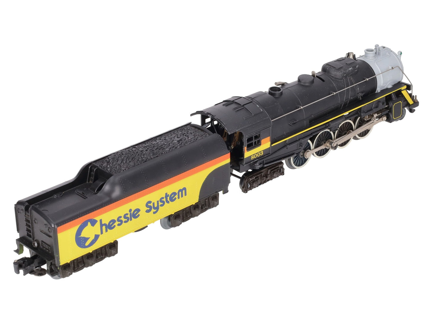 Lionel 6-8003 O Gauge Chessie 2-8-4 Berkshire Steam Locomotive & Tender #8003 EX