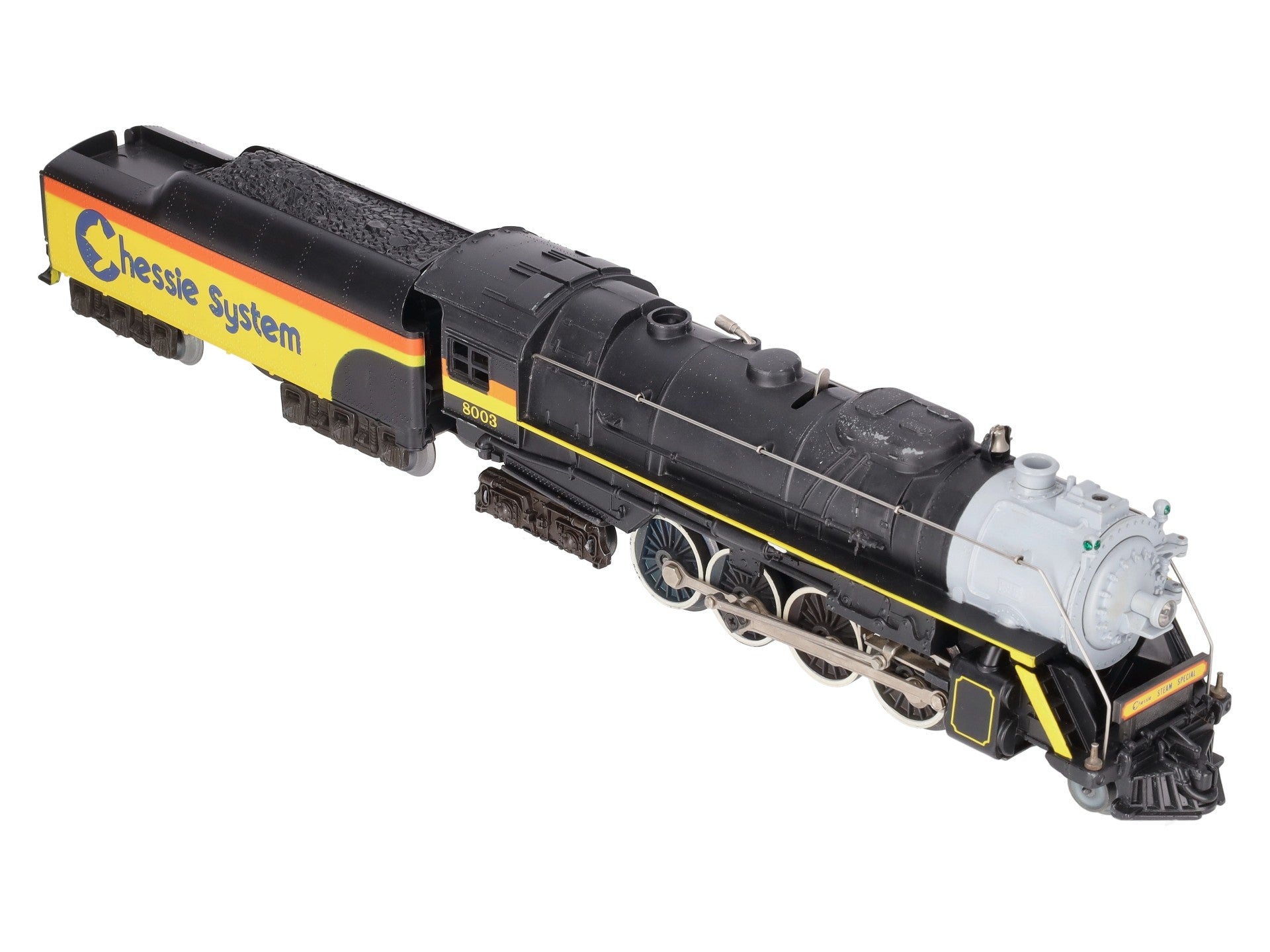 Lionel 6-8003 O Gauge Chessie 2-8-4 Berkshire Steam Locomotive & Tender #8003 EX