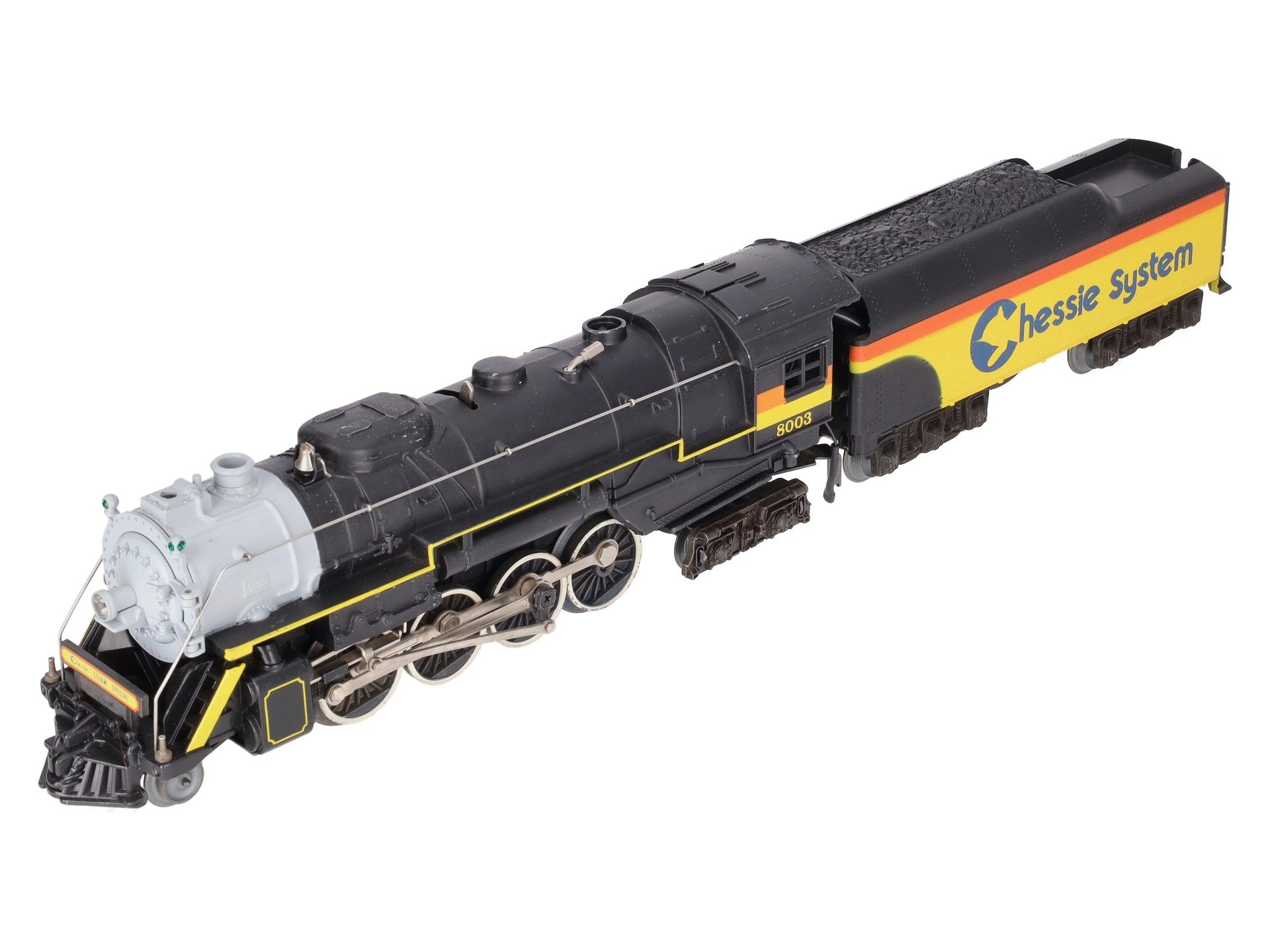 Lionel 6-8003 O Gauge Chessie 2-8-4 Berkshire Steam Locomotive & Tender #8003 EX