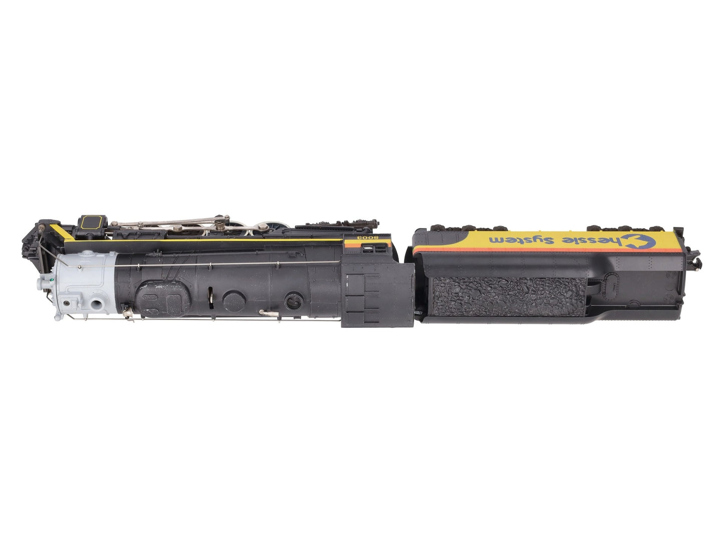 Lionel 6-8003 O Gauge Chessie 2-8-4 Berkshire Steam Locomotive & Tender #8003 EX
