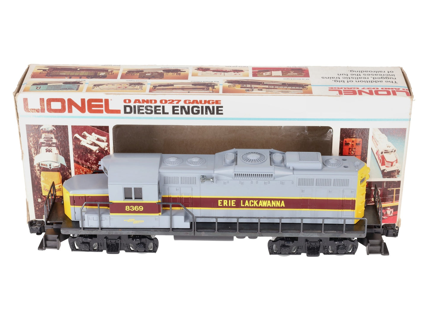 Lionel 6-8369 O Gauge Erie Lackawanna GP20 Diesel Locomotive #8369 EX/Box