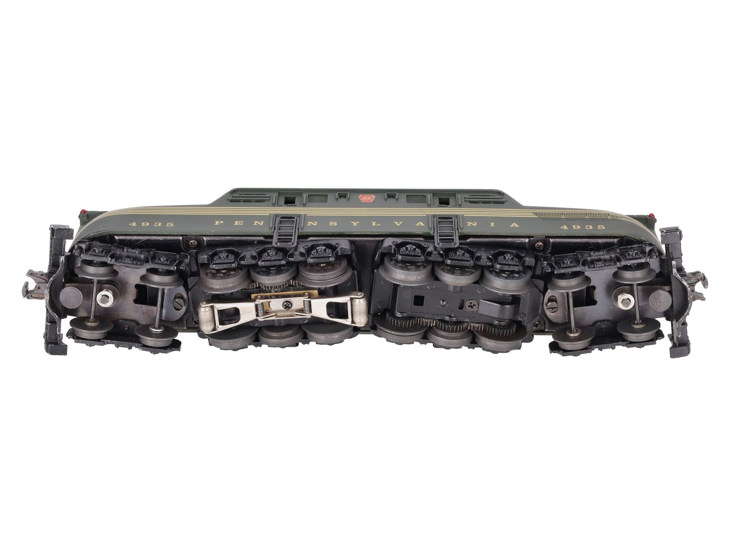Williams O GG-24 PRR Brunswick Green Five Stripe Electric Locomotive #4935 EX/Box