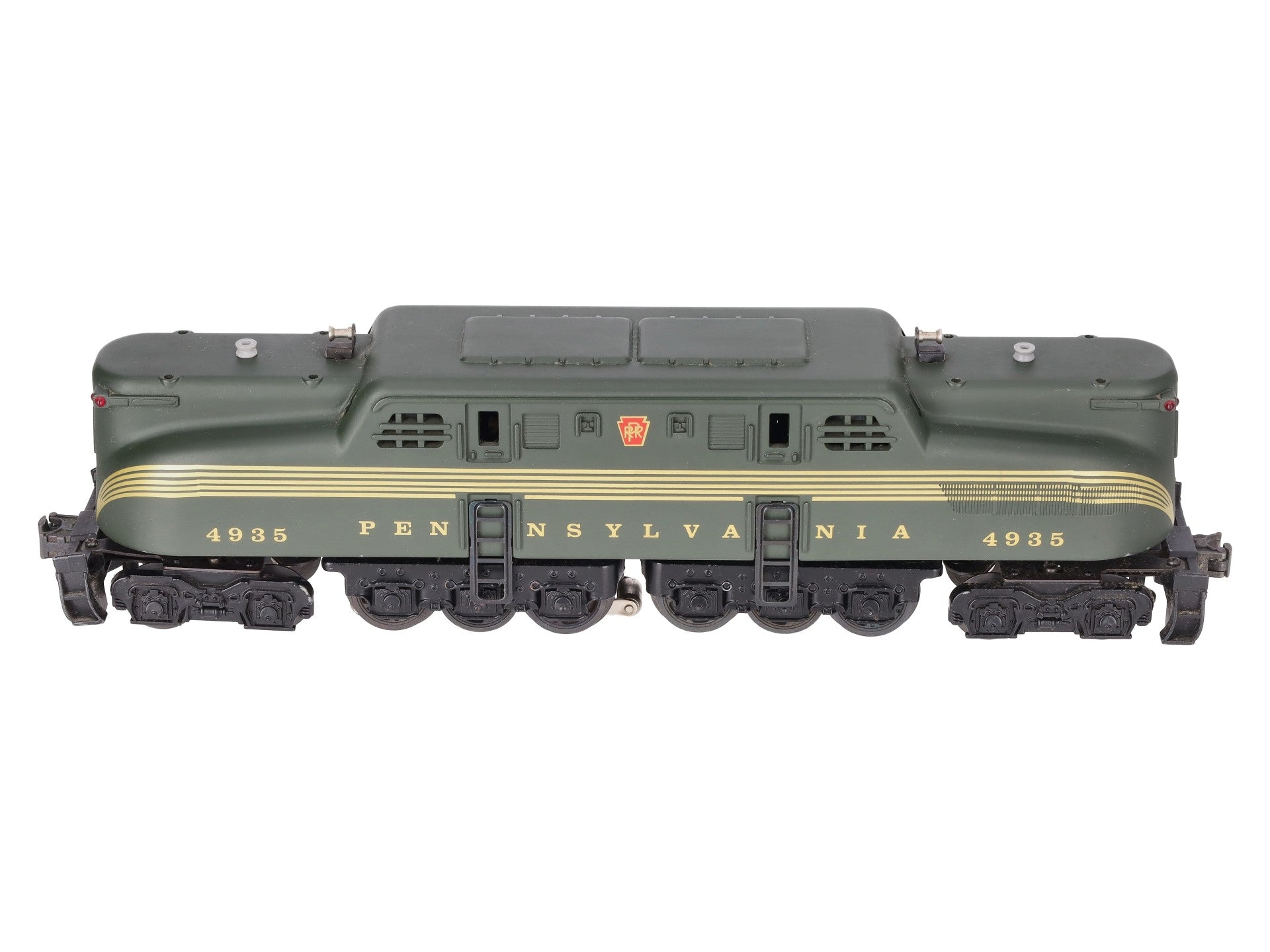 Williams O GG-24 PRR Brunswick Green Five Stripe Electric Locomotive #4935 EX/Box