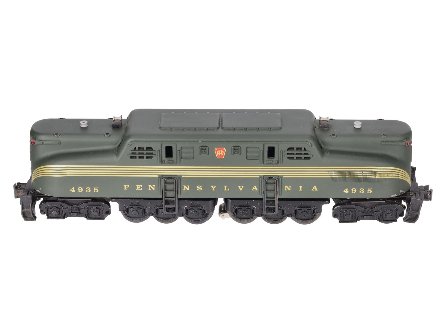 Williams O GG-24 PRR Brunswick Green Five Stripe Electric Locomotive #4935 EX/Box