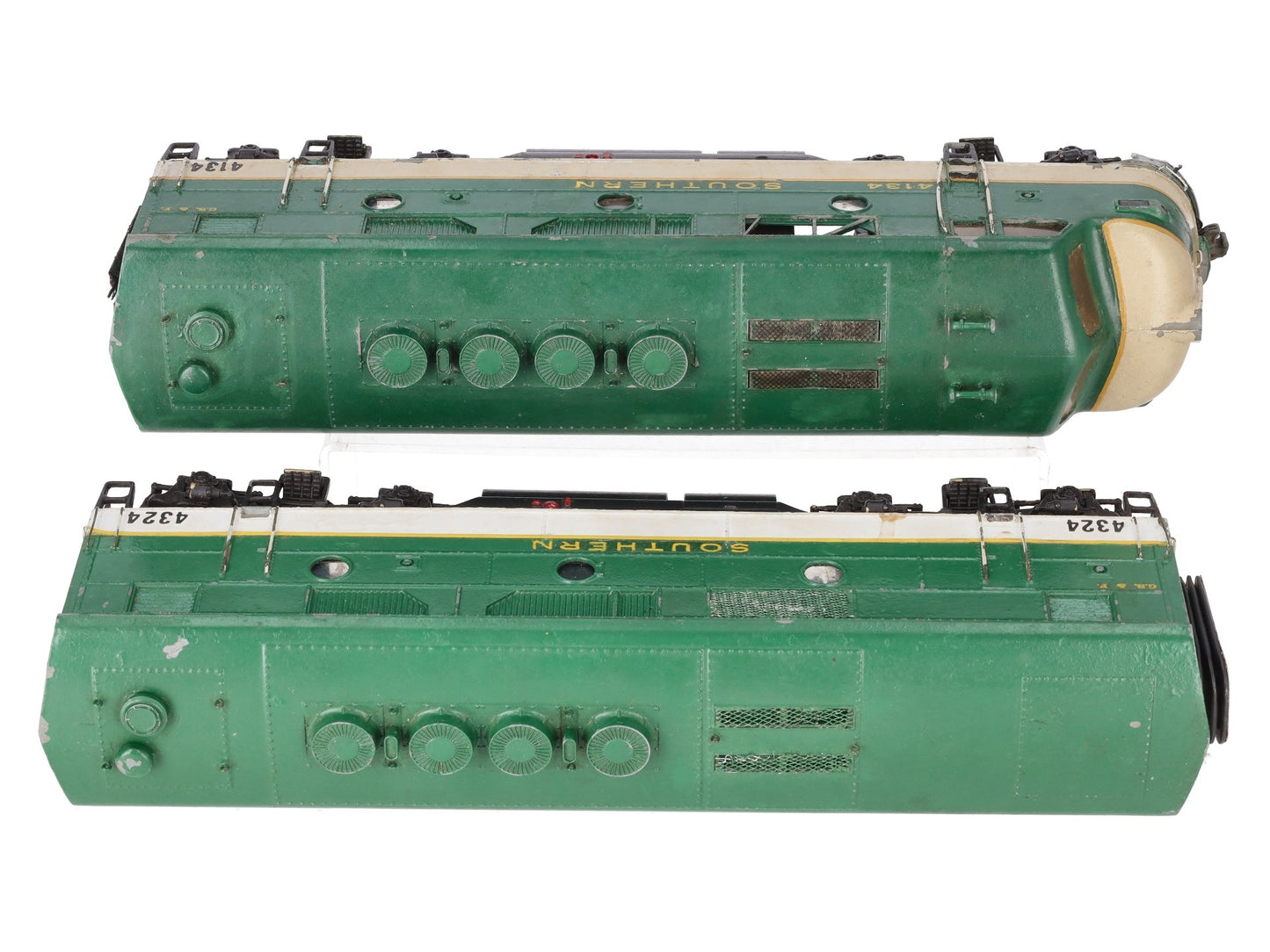 O Die-Cast/Brass Southern F3AB Diesel Loco Set #4134/4324 - Custom (2-Rail)