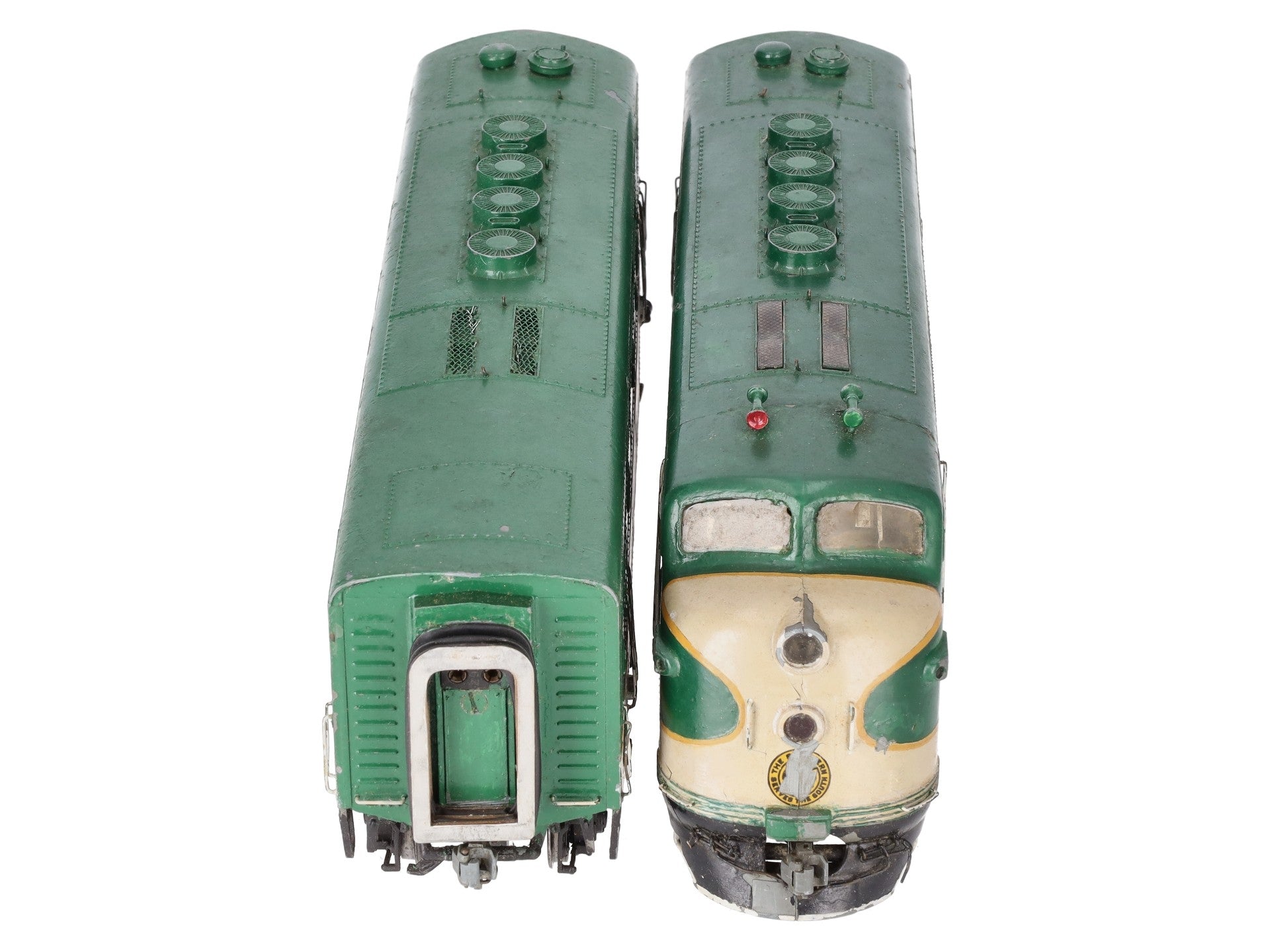 O Die-Cast/Brass Southern F3AB Diesel Loco Set #4134/4324 - Custom (2-Rail)