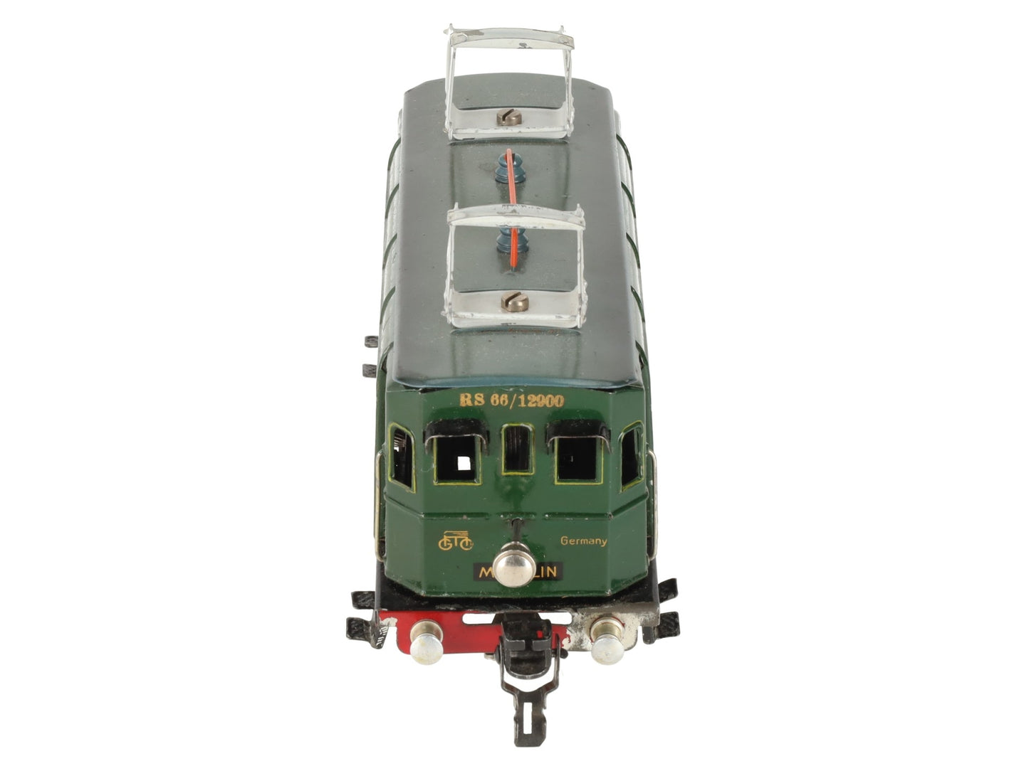 Marklin Vintage O Gauge Prewar Rs 66/12910 Tinplate 2-4-2 Electric Locomotive VG
