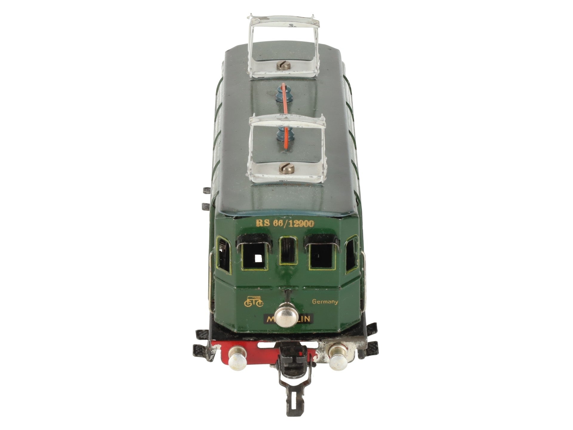 Marklin Vintage O Gauge Prewar Rs 66/12910 Tinplate 2-4-2 Electric Locomotive VG