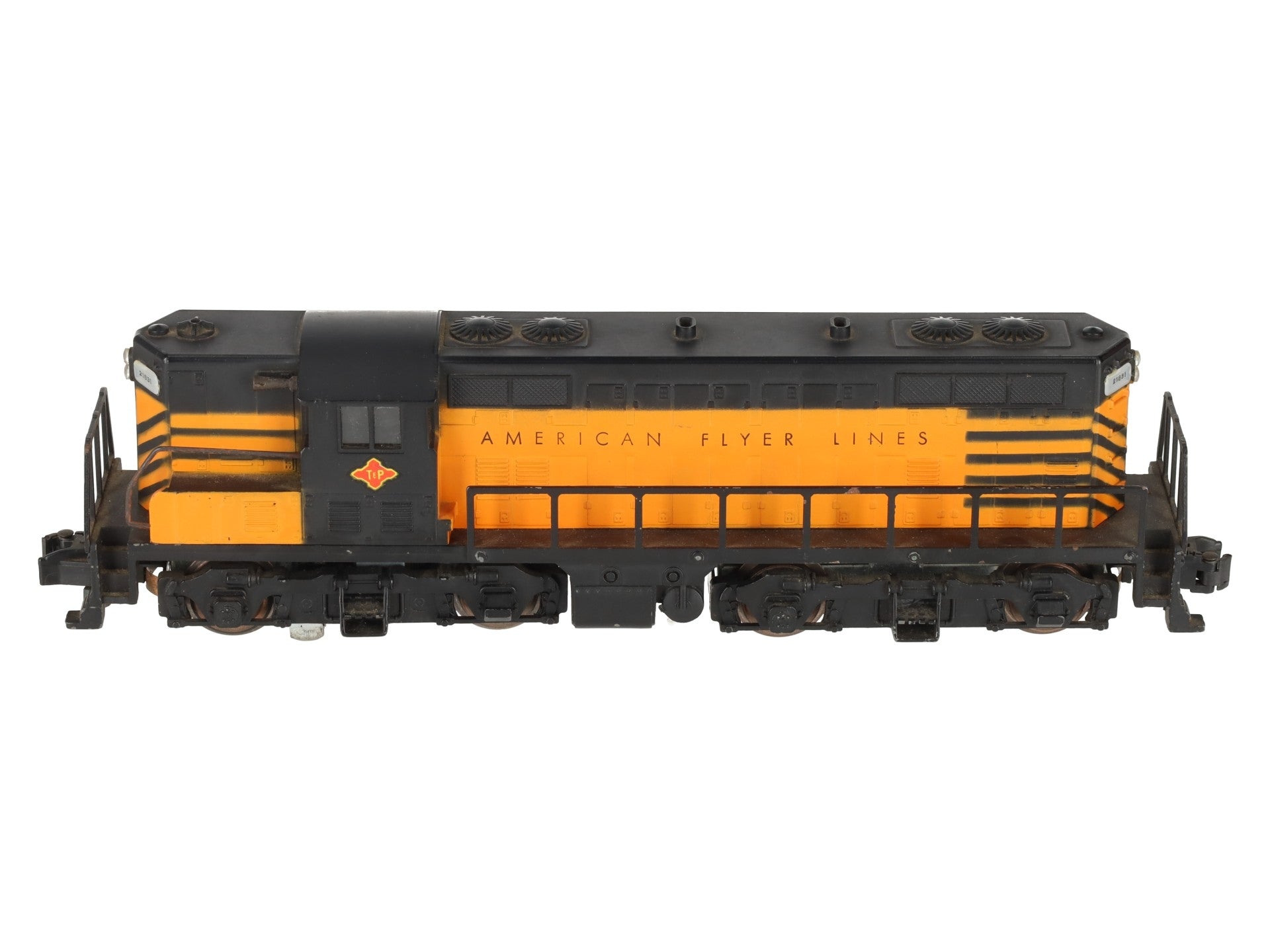 American Flyer 21831 Vintage S Texas & Pacific GP-7 Powered Diesel Locomotive VG