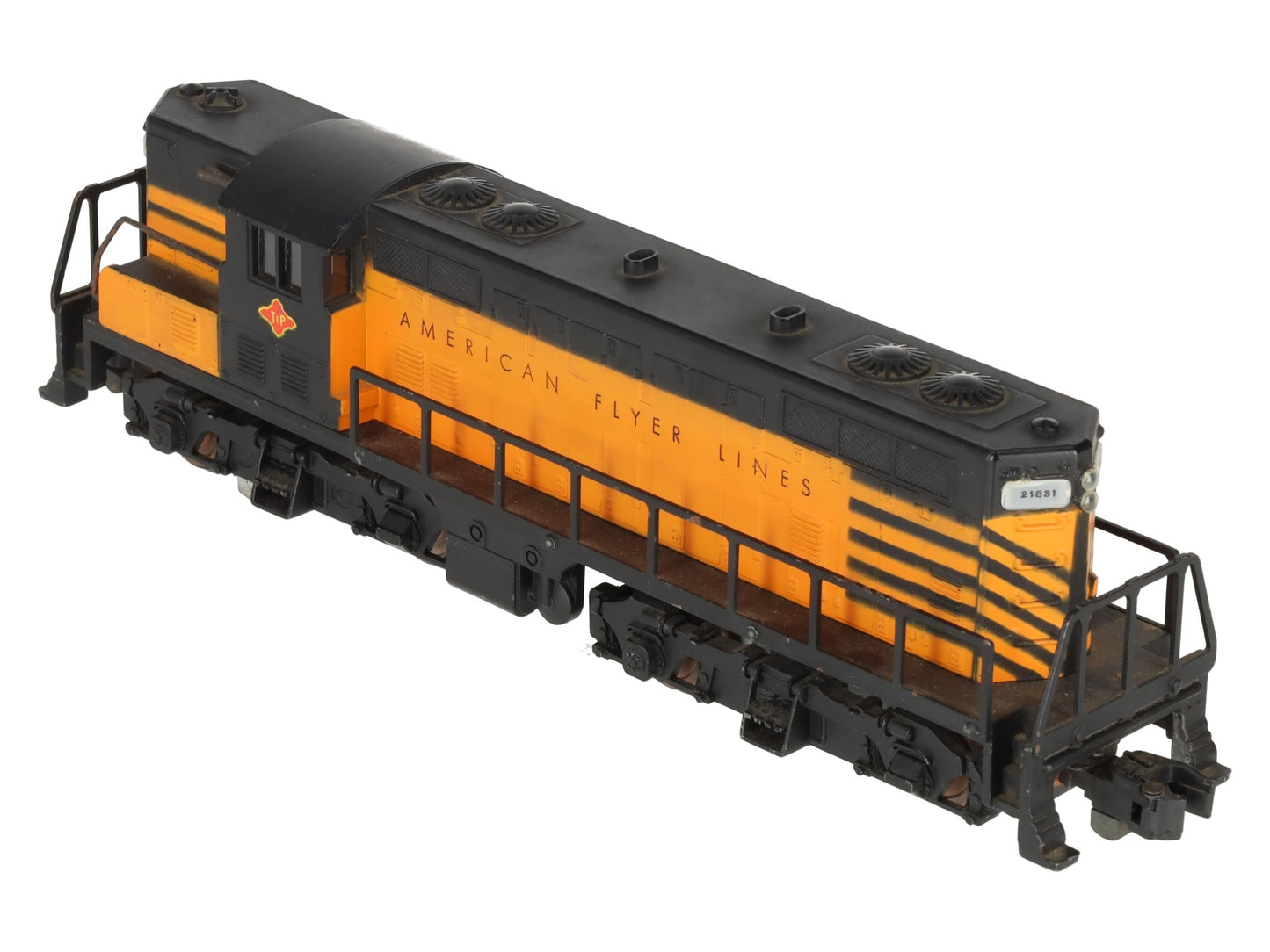 American Flyer 21831 Vintage S Texas & Pacific GP-7 Powered Diesel Locomotive VG