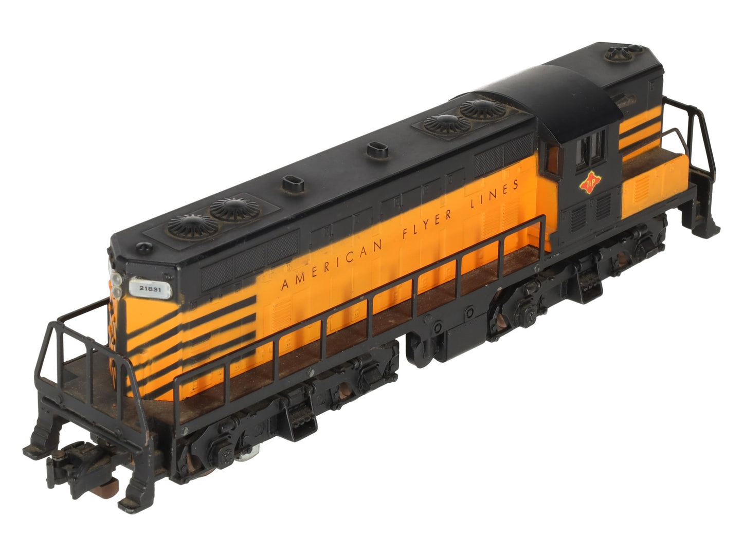 American Flyer 21831 Vintage S Texas & Pacific GP-7 Powered Diesel Locomotive VG