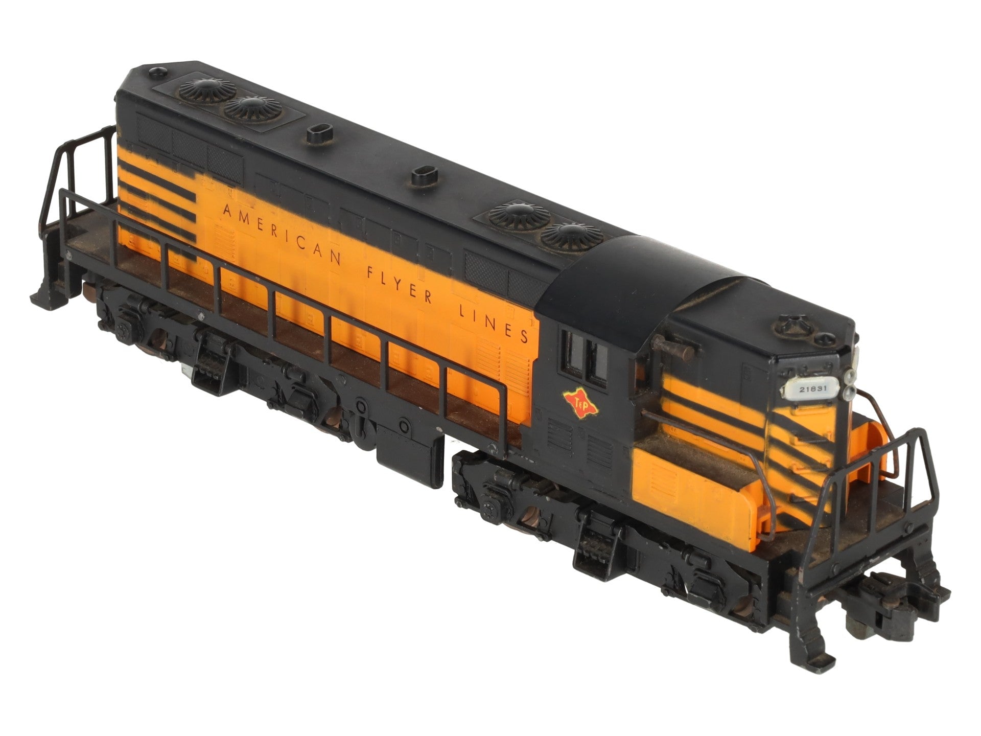 American Flyer 21831 Vintage S Texas & Pacific GP-7 Powered Diesel Locomotive VG