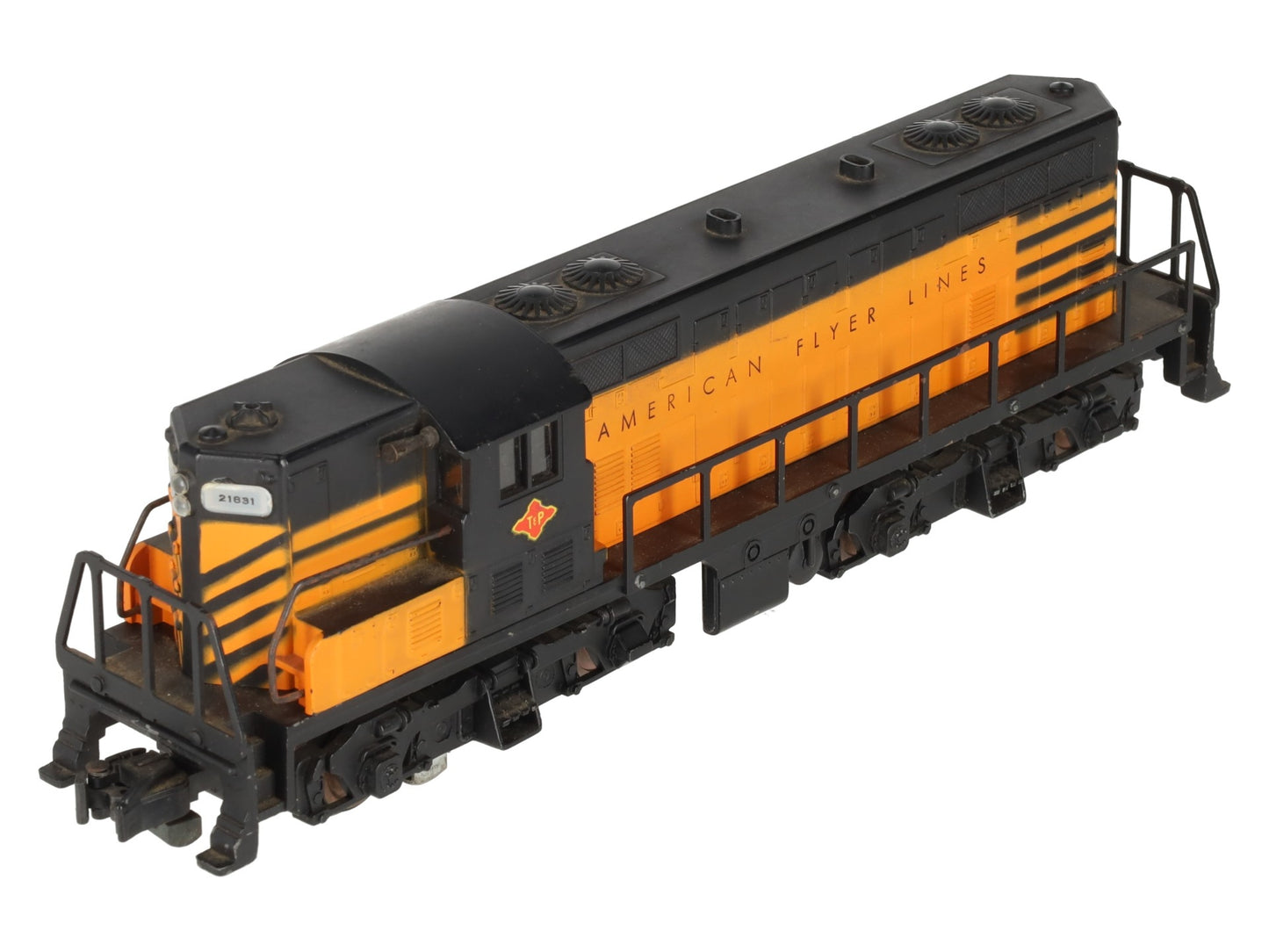 American Flyer 21831 Vintage S Texas & Pacific GP-7 Powered Diesel Locomotive VG