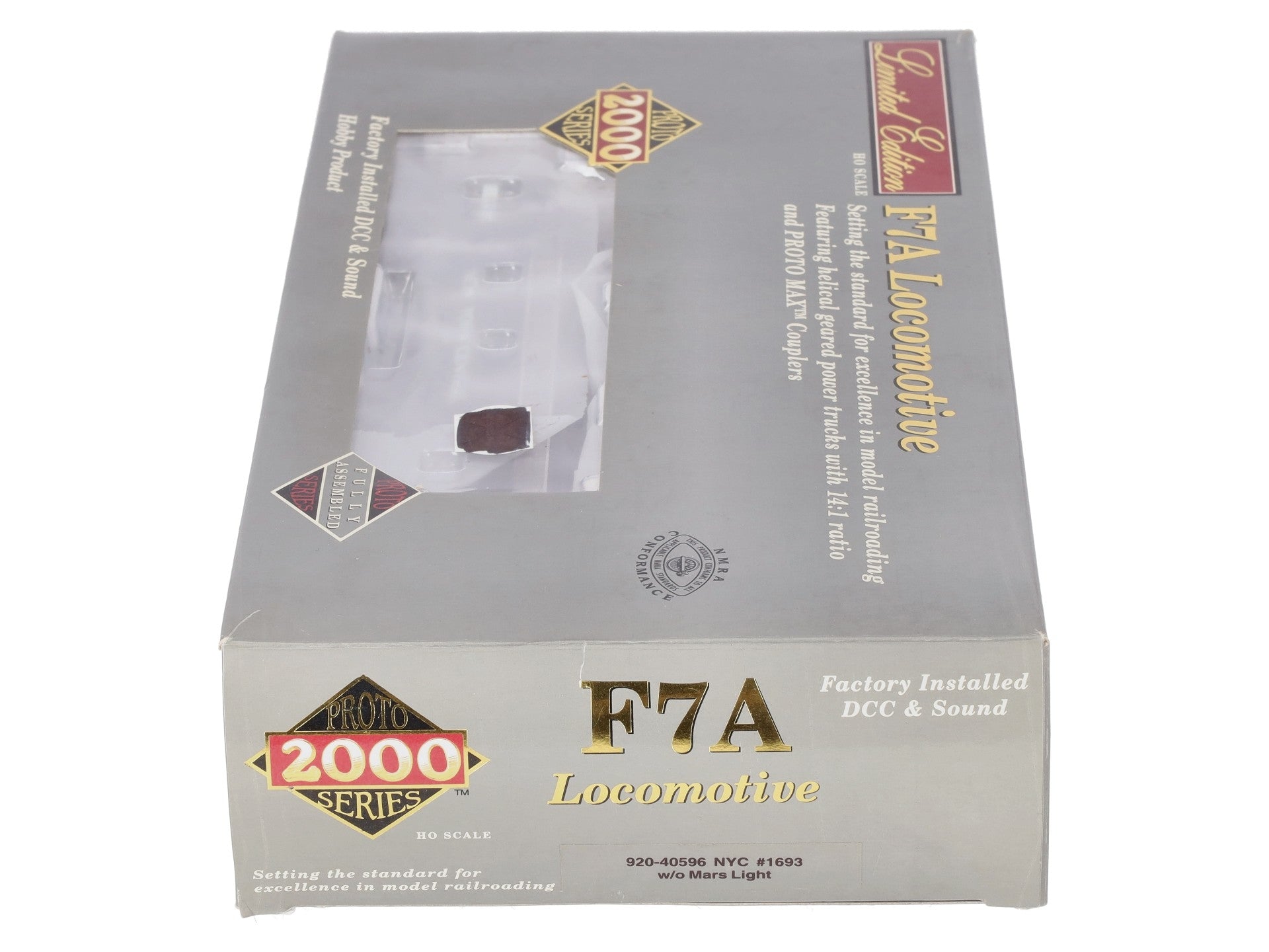 Proto 2000 920-40596 HO New York Central F7A Diesel Locomotive #1693 w/ DCC LN/Box