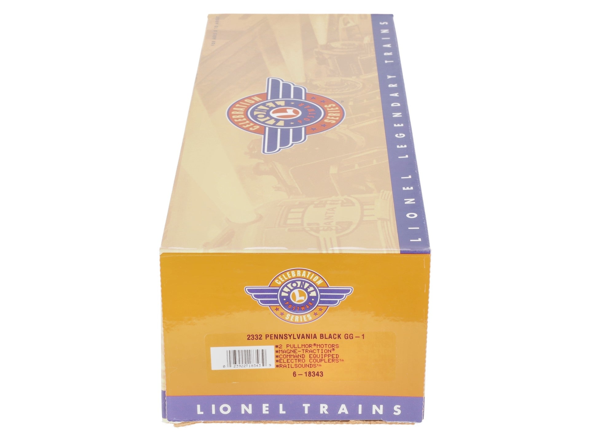 Lionel 6-18343 O Gauge Pennsylvania GG-1 Electric Locomotive #2332 EX/Box