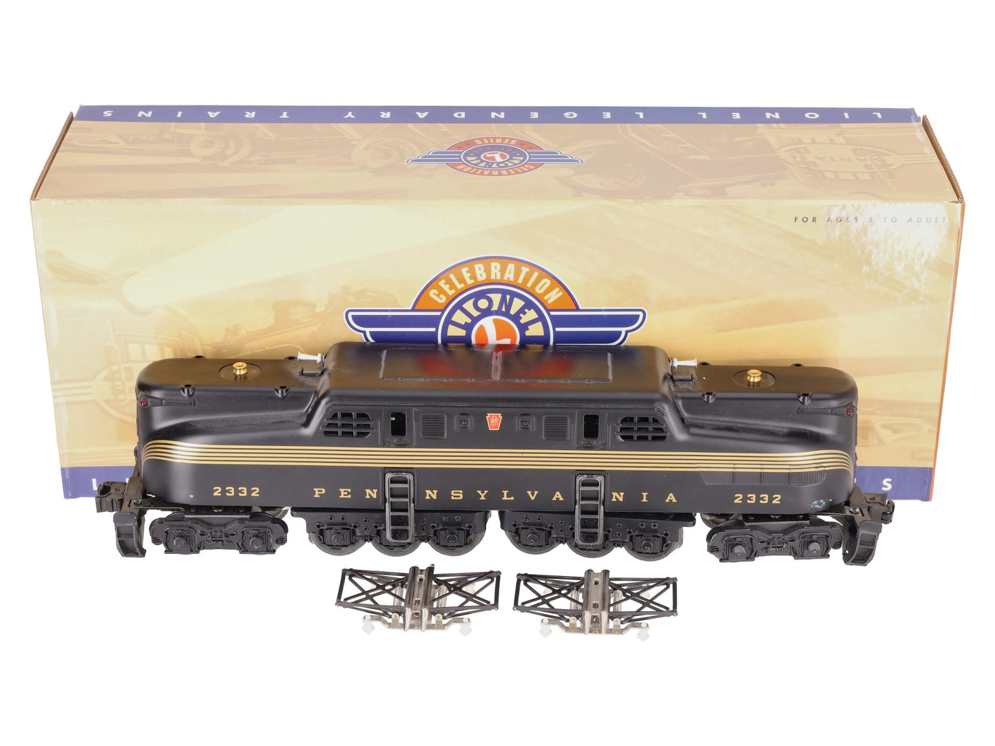 Lionel 6-18343 O Gauge Pennsylvania GG-1 Electric Locomotive #2332 EX/Box