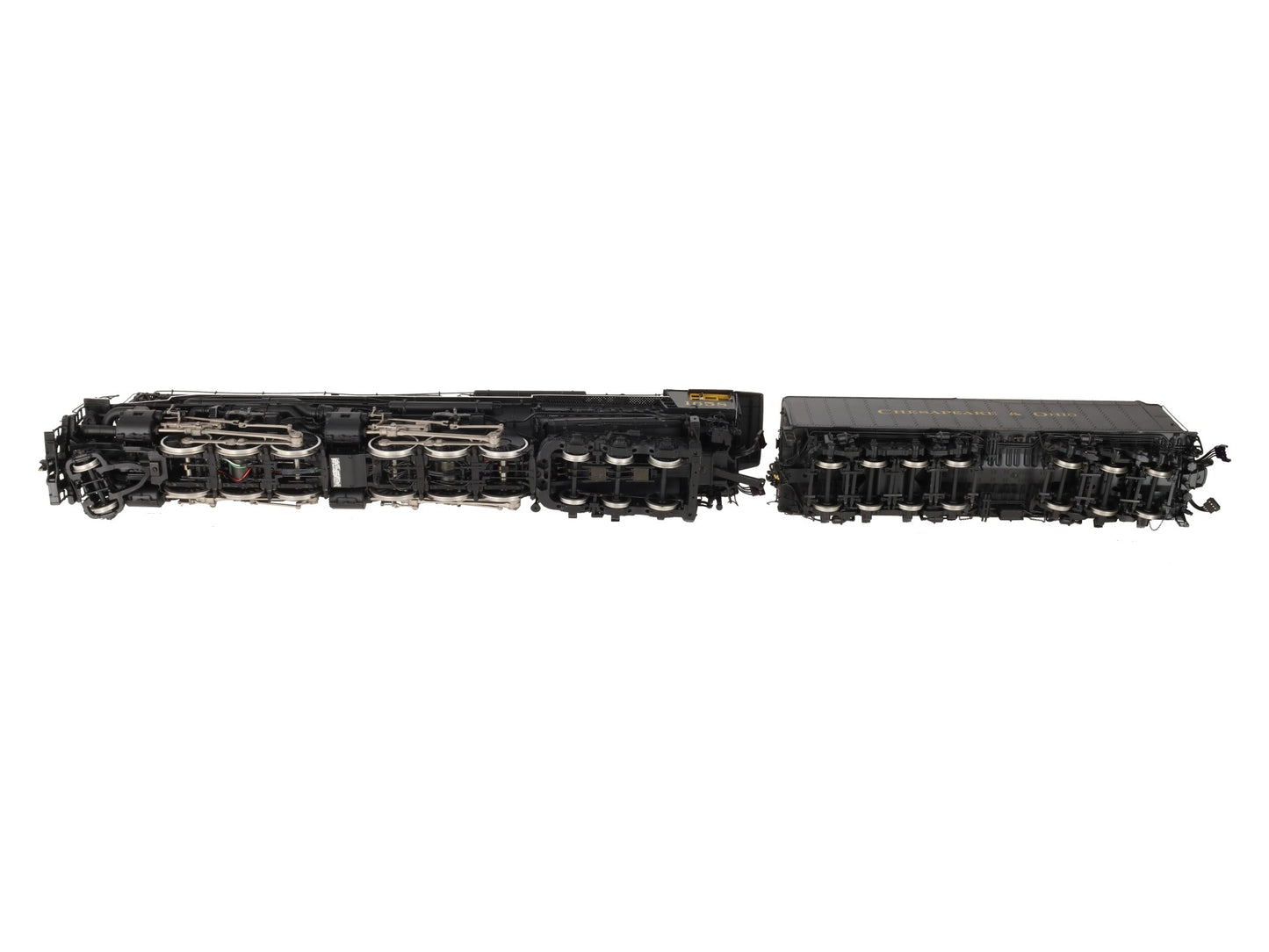 Kohs & Co Brass O Scale C&O H-8 Allegheny 2-6-6-6 Steam Locomotive #1658 VG/Box