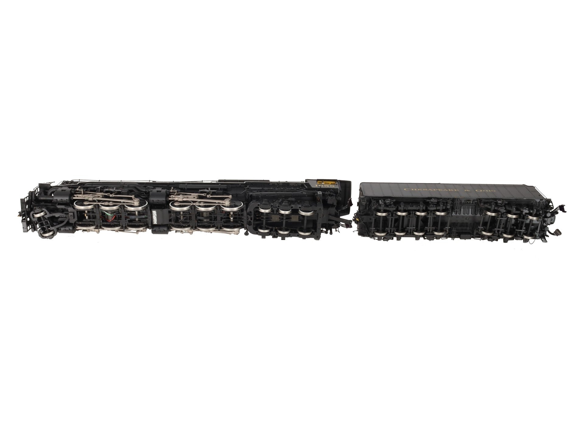 Kohs & Co Brass O Scale C&O H-8 Allegheny 2-6-6-6 Steam Locomotive #1658 VG/Box