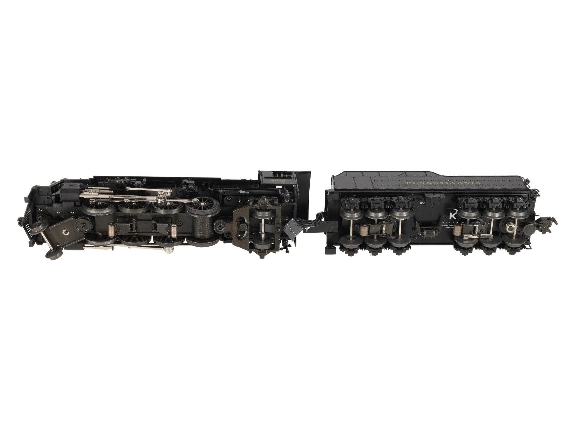 K-Line K3680-9628W PRR Mikado Steam Locomotive #9628 VG/Box