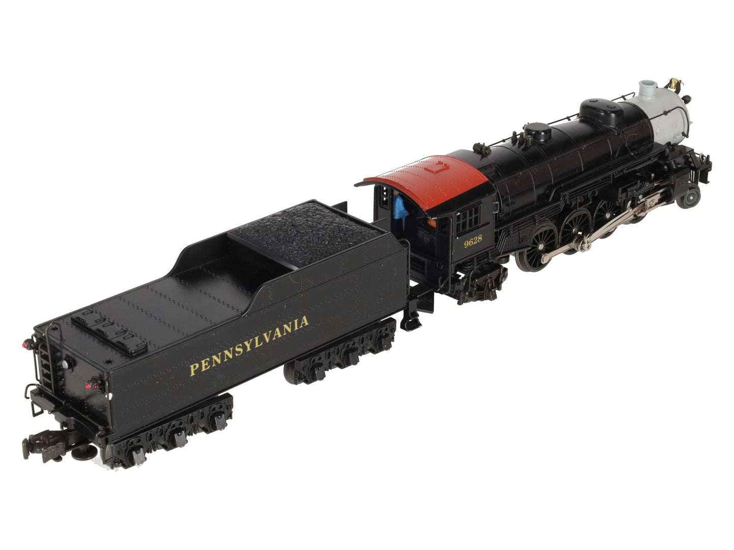 K-Line K3680-9628W PRR Mikado Steam Locomotive #9628 VG/Box