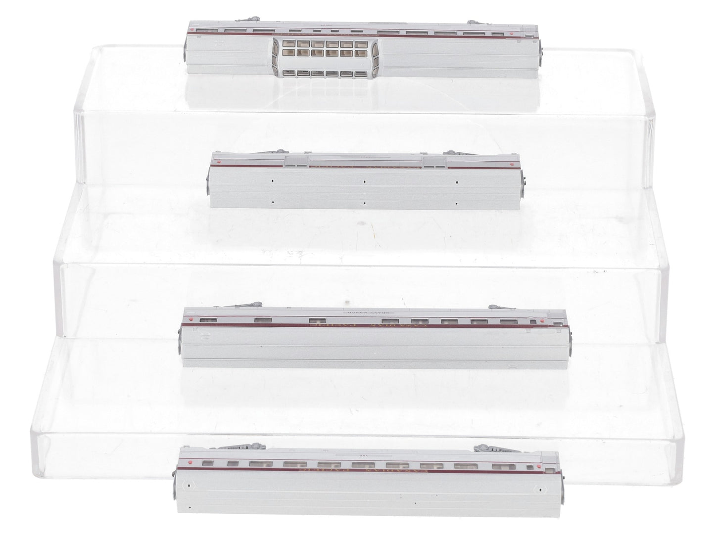 Kato 106-1601 N Scale Canadian Pacific Corrugated 4-Car Pass Set (Set B) LN/Box